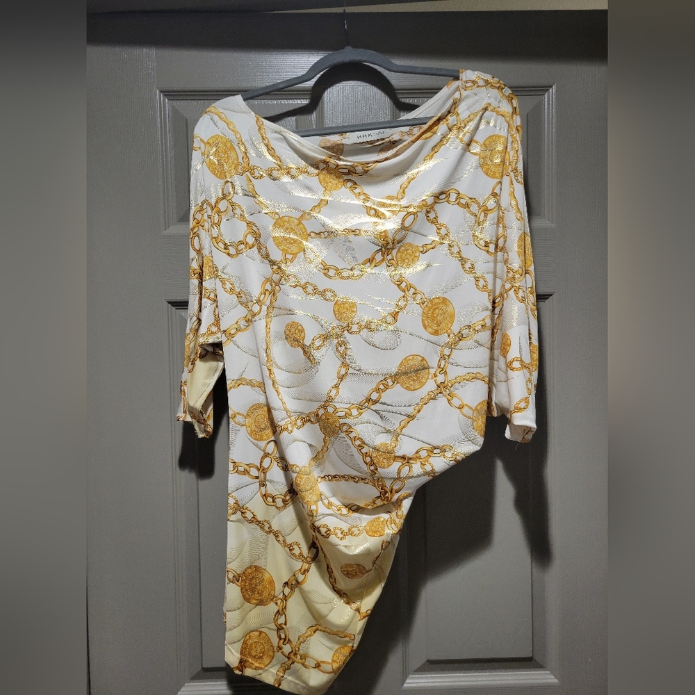 A-line mini-dress or shirt